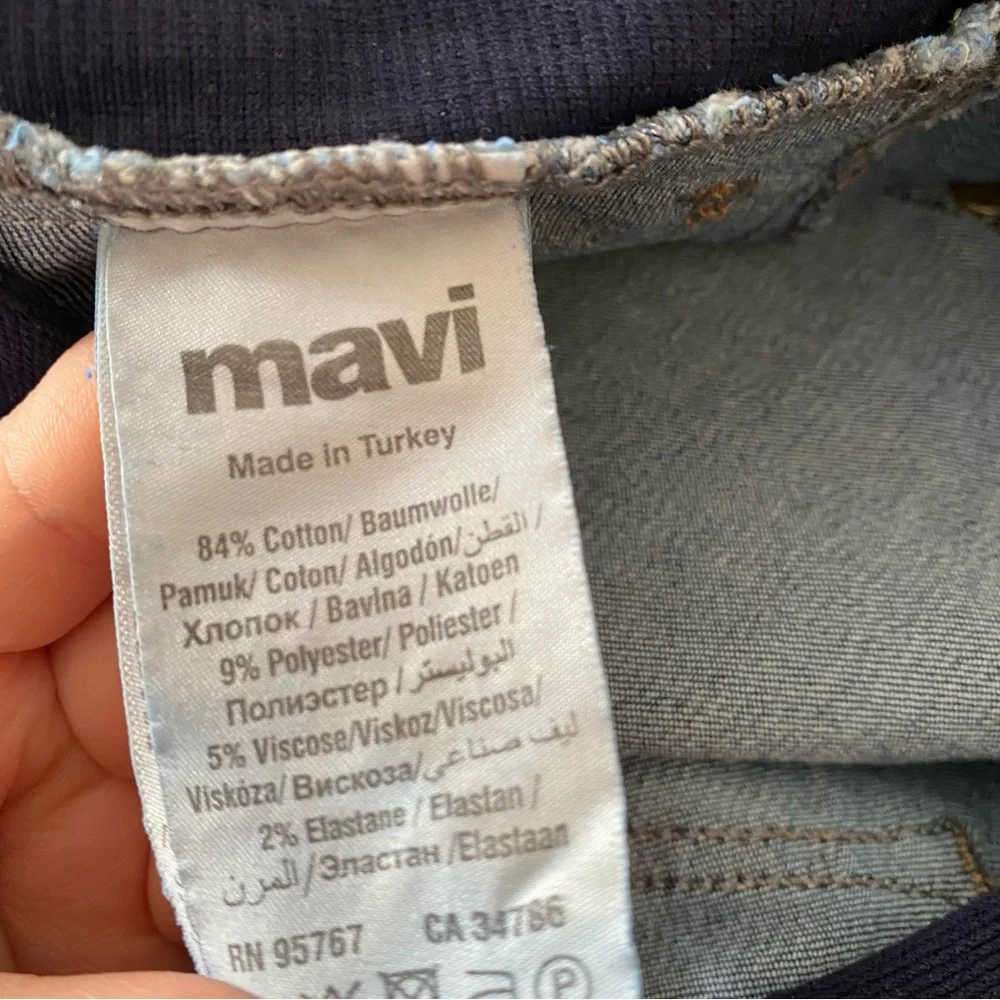 Mavi WOMANS Vanessa ankle jeans pregnant 🤰 26 - Picture 5 of 9